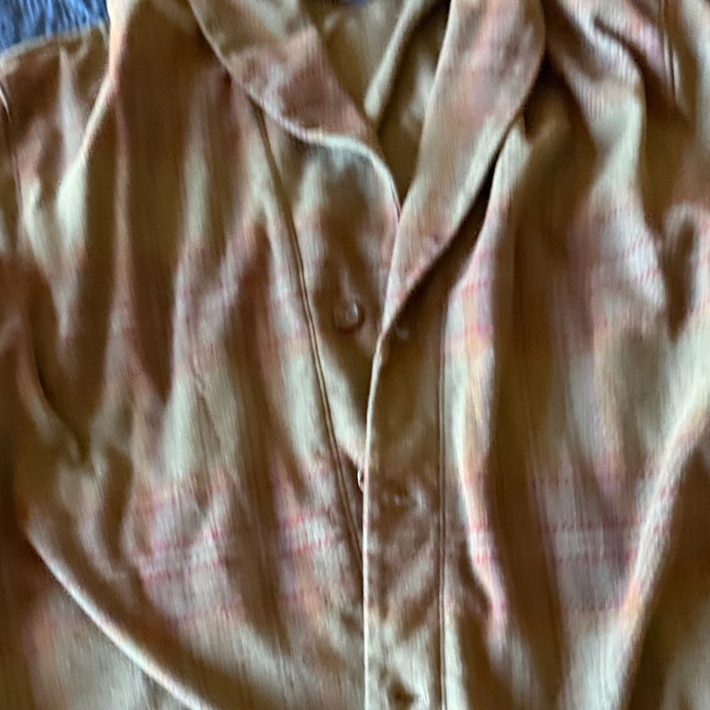 Ralph Lauren Olive and Red Cardigan - Picture 4 of 7